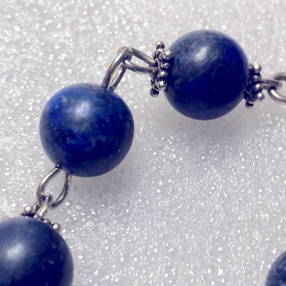 Lapis Lazuli toggle bracelet - Picture 3 of 4